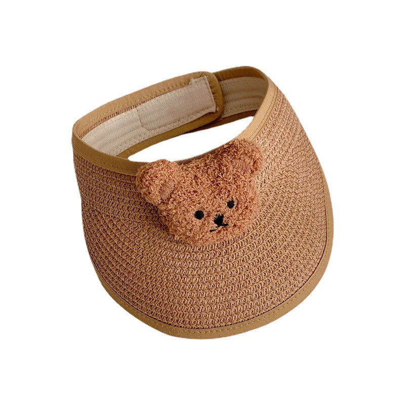 Wholesale Cotton Children's Summer Sun Protection Straw Hats